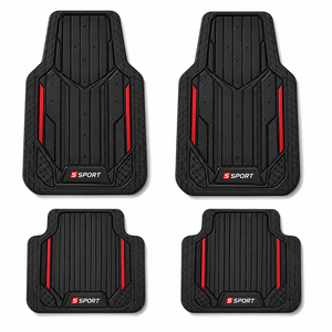 Tapis de sol de voiture en caoutchouc robuste, imperméables, toutes saisons, sur mesure, avec dos antidérapant - Product Image 1