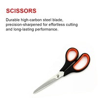 Ensemble d'outils à main pour la maison, 45 pièces, kit de réparation professionnel pour la maison, étui portable pour bricolage avec marteau, clé à molette, pinces, tournevis, lampe de poche