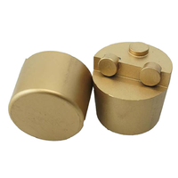 2 PCD+1S Outil de meulage de béton à pointe solide pour machine à meuler les sols