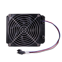 Fengheng 120mm 12025 ventilateur de refroidissement par eau 24V 2600 tr/min électronique radiateur en aluminium pour ordinateur LED