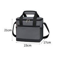 Sac isotherme en tissu Oxford grande capacité, sac de pique-nique thermique pour le camping en plein air, pratique à transporter