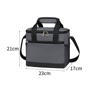 Sac isotherme en tissu Oxford grande capacité, sac <span class=keywords><strong>de</strong></span> pique-nique thermique pour le camping en plein air, pratique à transporter - Product Image 6