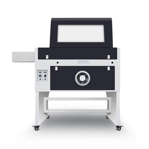 Máquina de Grabado y Corte Láser CO2 de Escritorio para Madera, Acrílico y Cuero con Ruida 40W / 50W / 60W / 80W / 100W - Product Image 2