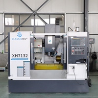 Machine de fraisage CNC à guidage linéaire haute efficacité XH7132 pour le traitement de précision des petits connecteurs automobiles