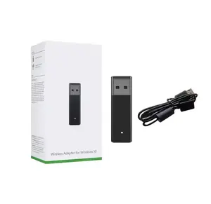 Adaptateur de 2ème génération Récepteur USB sans fil pour manette Xbox One pour PC Windows 10 Laptops Adaptateur de manette de jeu