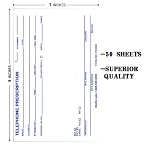 Bloc de notas de <span class=keywords><strong>farmacia</strong></span> PERSONALIZADO Escritorio en blanco Teléfono Prescripción Bloc de notas Impresión personalizada OEM - Product Image 2