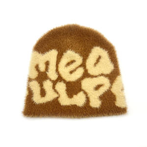 Femmes Hommes Camouflage Beanies Hats Custom Jacquard Logo Skully Camo Winter Hat - Product Image 5