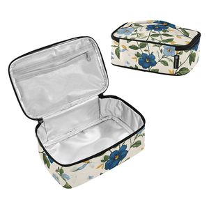 Lightweight Insulated Lunch Bag, Portable Thermal <b>Cooler</b> Pouch with Mesh Pocket, Reusable Food Storage Tote Fits in <b>Backpack</b> - Product Image 2