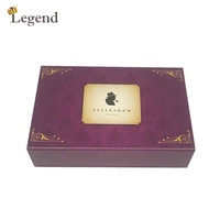 Boîte cadeau de luxe à couvercle magnétique, boîte en papier magnétique personnalisée avec plateau intérieur en coton perlé pour l'emballage de cosmétiques et de parfums