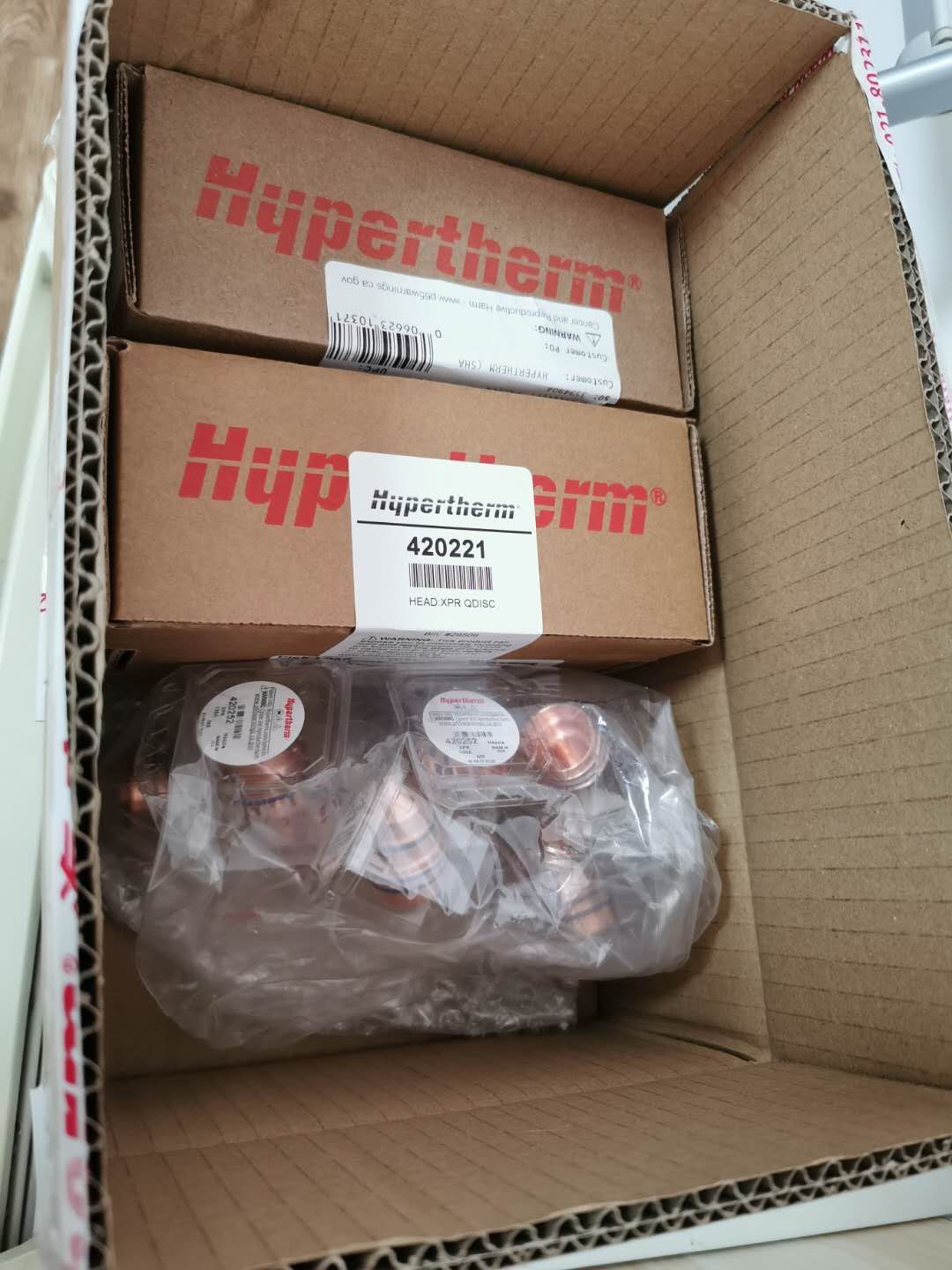 Hypertherm Consumables 220857 Swirl Ring for Powermax 65 85A