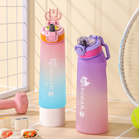 Bouteille d'eau de qualité alimentaire sans sucre et sans calorie, type paille parfumée, avec anneau aromatisé aux fruits pour usage extérieur