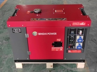 Générateur diesel silencieux à usage domestique, nouveau design, 5 kVA, 6,5 kVA, 8 kW