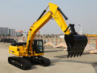 Excavatrice sur chenilles SY245H-S 25,5T à faible consommation de carburant, système hydraulique stable pour travaux routiers et miniers