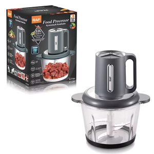 Robot culinaire électrique multifonction 500W 2-en-1 : Pétrin, Hachoir à viande, Mixeur et Blender de cuisine - Product Image 6