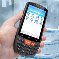 PDA industriel Wi-Fi 4G pour ordinateur mobile, design à boutons Android, scanner portable robuste et durable, en stock