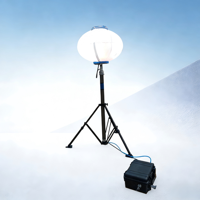 Inflatable Mobile Balloon Lighting Tower | Portable for Construction & Events
