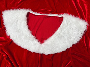 Abito Lungo Natalizio Rosso a Maniche Lunghe in Velluto con Set Cappello <span class=keywords><strong>da</strong></span> Babbo <span class=keywords><strong>Natale</strong></span>, Costume <span class=keywords><strong>da</strong></span> Adulto per Cosplay di Babbo <span class=keywords><strong>Natale</strong></span>, <span class=keywords><strong>Vestito</strong></span> Natalizio <span class=keywords><strong>da</strong></span> <span class=keywords><strong>Donna</strong></span> - Product Image 5