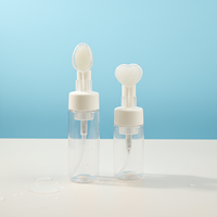 Bouteille en plastique PET avec pompe à mousse en silicone, 100 ml, 120 ml, 150 ml, 200 ml, pour mousse nettoyante