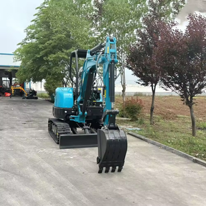 LIVRAISON GRATUITE Mini-excavatrice agricole sur chenilles, engin de terrassement, nouvelle vente en gros, best-seller, mini-excavatrice - Product Image 4