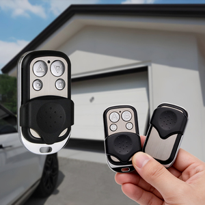 Control Remoto Inalámbrico Compacto de 433MHz con Cubierta Deslizante, Obturador Metálico, Transmisor RF Inalámbrico de 4 Botones para Acceso a Puertas de Garaje - Product Image 1