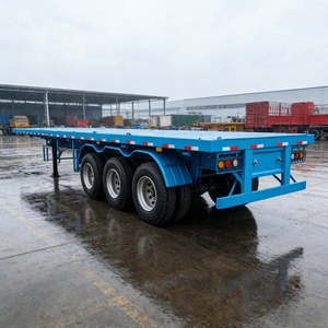 Remolque de Plataforma Multifuncional de 2/3 Ejes y 40 Pies para Transporte de Contenedores y Equipos - Product Image 2