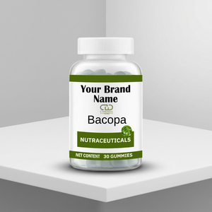 Organic Bacopa Monnieri Gummies 30 Count Private Label OEM ODM Adult Herbal Supplement Bulk Supply Supplement - Product Image 5