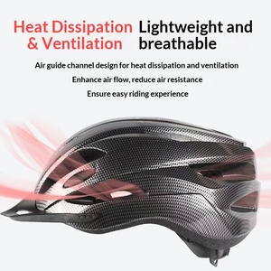 Casco <span class=keywords><strong>de</strong></span> Patinaje sobre Ruedas <span class=keywords><strong>de</strong></span> Carbono, Protección Solar Universal para las Cuatro Estaciones, para Hombres y Mujeres, Ciclismo, Bicicleta Eléctrica, Motocicleta, Bicicleta <span class=keywords><strong>de</strong></span> Montaña - Product Image 2