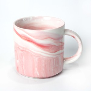 Veweet — <span class=keywords><strong>service</strong></span> de table en <span class=keywords><strong>porcelaine</strong></span> de marbre rose à bordure dorée, ensembles de vaisselle de luxe, en céramique, pour la maison, hôtel - Product Image 2