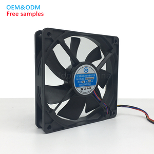 Tốc Độ Cao Quạt Làm Mát 4 Pins 120Mm 12025 12V 120X120X25 PC Trường Hợp CPU Cooler <span class=keywords><strong>Fan</strong></span> - Product Image 1
