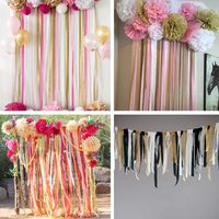Rouleaux de papier crépon pour emballage artistique, 20% de crépon, décoration de fleurs en papier, décorations de fleurs en papier crépon
