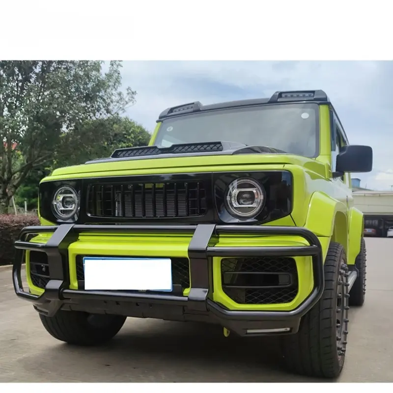 Jimny car front bumper guard high quality automobile parts stainless iron protect front bumper