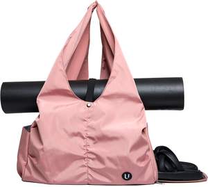 Muestra Gratuita, Bolsa de Gimnasio de Gran Capacidad para Mujer, Bolsa de Yoga Impermeable y Moderna, Compartimento para Zapatos, Logotipo Personalizado, Portátil y Duradera - Product Image 1