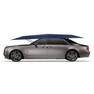 Carroads evrensel araba şemsiye araba çatı gölge kapak otomatik araba şemsiye çadır uzaktan kumanda 4.8M