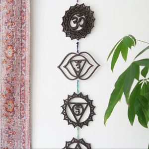 Arte Decorativo Rústico para Pared, Tallado en Madera, con Cristales, para Sala de Estar, Decoración Navideña - Product Image 5