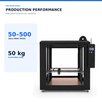Imprimante 3D FDM industrielle de grande taille Protolink3D, 1200 mm, 300 buses, écran tactile de 7 pouces, volume d'impression 1200x1200x1200 mm, 350 mm/s, USB
