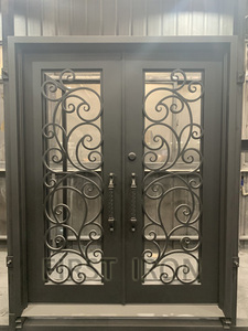 <span class=keywords><strong>Porte</strong></span> <span class=keywords><strong>d</strong></span>'entrée <span class=keywords><strong>d</strong></span>'entrée principale en fer forgé, accessoire de sécurité pour nouveaux clients oreans - Product Image 2