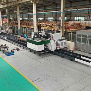High Quality <strong>Laser</strong> Manufacturer 12kw 20kw 30kw Cantilever Gantry H Beam Lazer Cutting Machine 12000 <strong>Watt</strong> in Jinan - Product Image 5