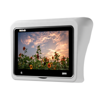 Vod sistem hiburan dudukan Bus untuk semua penumpang Tablet hiburan Bus layar sentuh 7"