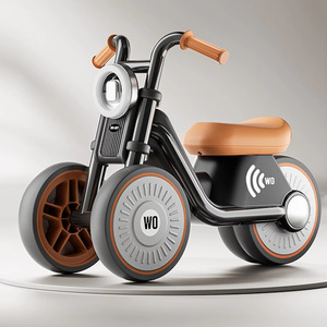 Kids Balance Bike 3 Wheels For 0-36 Months Unisex Tricycle With <b>Light</b> And <b>Music</b> Feature - Product Image 3