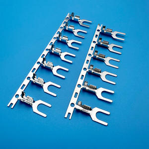 Bloc de bornes de type fourche en Y, 0,4 mm, en laiton étamé, pour câbles de connexion électroniques et électriques - Product Image 2