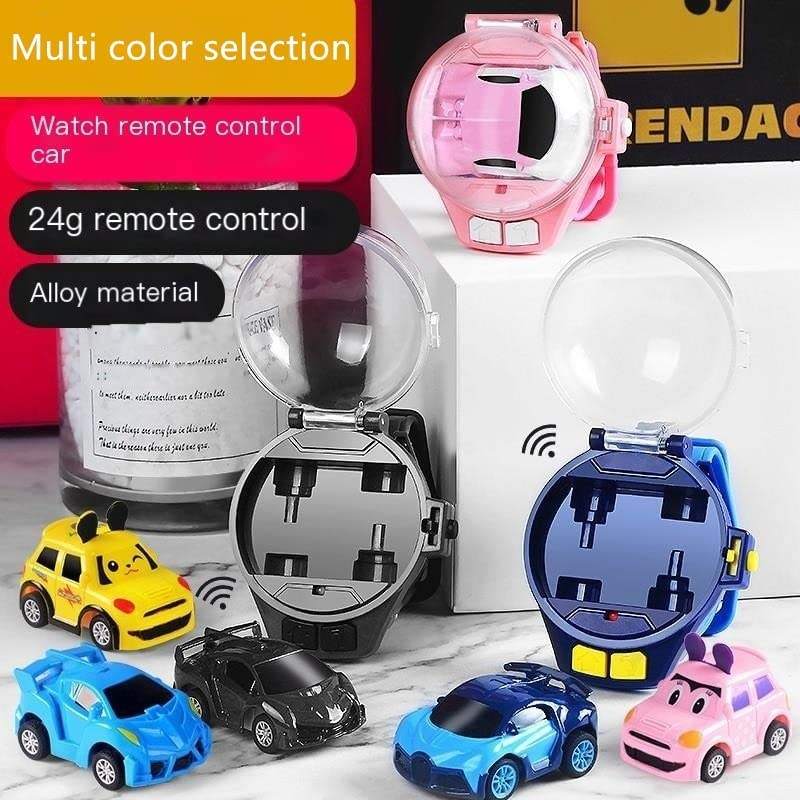 Mini Remote Control Car Watch Toys 2.4 Ghz Cute Wrist Racing