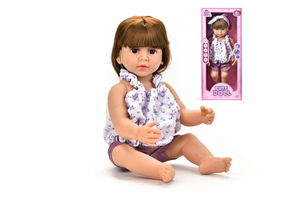 Nhà Máy <span class=keywords><strong>60</strong></span> Cm Đáng Yêu Tái Sinh Bé Búp Bê 100% Chất Lượng Cao Vinyl Sống Động Như Thật Búp Bê Đối Tác Tốt Nhất Cho Trẻ Sơ Sinh - Product Image 5