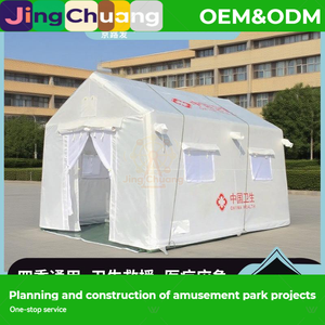 Tente médicale gonflable blanche pour la santé, secours en cas de catastrophe, salle d'opération, exercices, tente de la Croix-Rouge CDC - Product Image 1