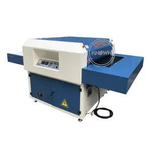 OEM sıcak satış otomatik konfeksiyon pres sarma makinesi pnömatik kumaş folyo Visco fırınlama pres makineleri