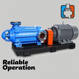 Pompe électrique de lutte contre l'incendie robuste 5,5 kW 60 Hz, système multi-étages haute pression pour eau propre, moteur diesel, usage unique, OEM - Product Image 2