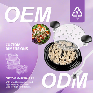 Nuovo Tritacarne Manuale in Plastica JX per Pollo, Utensile da Cucina per Alimenti per Animali Domestici, Separatore di Carne di Pollame - Product Image 1