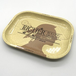 ถาดกลิ้งโลหะทรงสี่เหลี่ยมผืนผ้าขนาดเล็กสำหรับเสิร์ฟอาหารงานตามสั่ง - Product Image 3