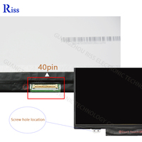 Layar Sentuh LCD Laptop 14 Inci 40 Pin 1920*1080 IPS FHD On-Cell untuk Laptop HP Layar Sentuh HP Chromebook TPN-Q216 L46550-001