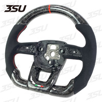 Pour Lamborghini Gallardo URUS Aventador Hurcan LP550 LP560 LP570 Audi Q5 Sport cuir forgé volant en Fiber de carbone