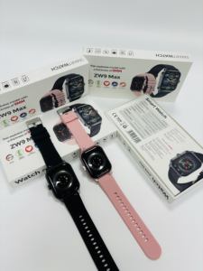 2025 ZW9max Reloj inteligente IPS Monitoreo de fitness Ritmo cardíaco Carga inalámbrica Hombres Mujeres Compatibilidad con todos los teléfonos - Product Image 2